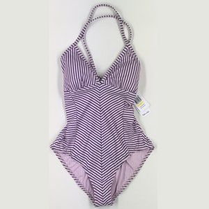 Splendid Thin Line One-Piece Swimsuit WILDFLOWER M